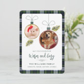 プレイド素朴クリスマス2写真タータンチェックホリデイ (スタンド正面)