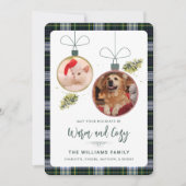 プレイド素朴クリスマス2写真タータンチェックホリデイ (正面)