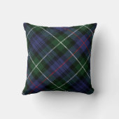プレイド素朴グリーンマッケンジータータンチェック クッション (裏面)