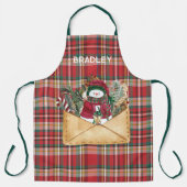 プレイド素朴ホリパーソナライズされたズカワイニューリュウズ エプロン (正面)