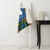 プレイド素朴〔雄ジカの〕枝角クラン村井タータンチェック シェルパブランケット (インサイチュ)