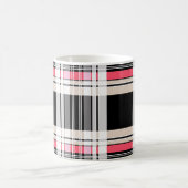 プレイド、タータンチェック コーヒーマグカップ (中央)