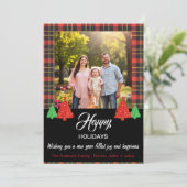 プレイド ハッピー ホリデー ご挨拶 招待状 (スタンド正面)