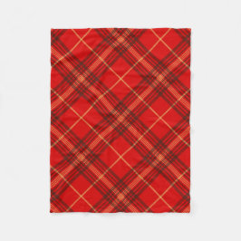 プレイド フリースブランケット