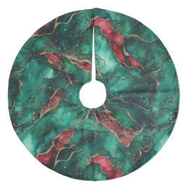 プレイド フリース ツリースカート