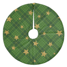 プレイド フリース ツリースカート