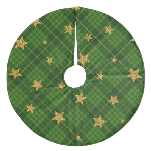 プレイド フリース ツリースカート (正面)