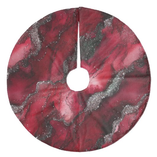 プレイド フリース ツリースカート (正面)