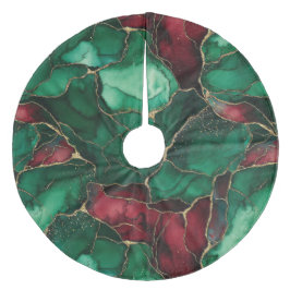 プレイド フリース ツリースカート