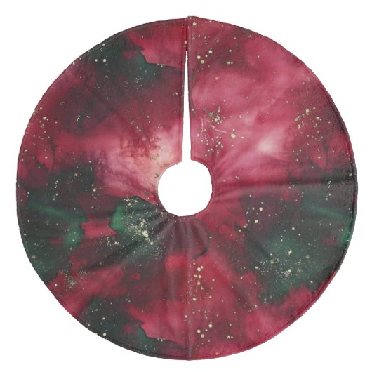 プレイド フリース ツリースカート (正面)