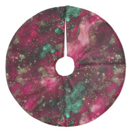 プレイド フリース ツリースカート