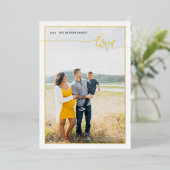 プレイド ラブ ミニマル スクリプト リアル 箔シーズンカード (立ち正面)