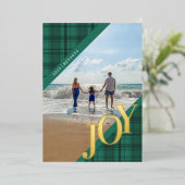 プレイド JOY 対角 ターコイズ リアル 箔シーズンカード (立ち正面)