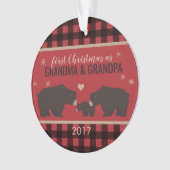 プレイパーソナライズされたド祖父母のアクリルオーナメント オーナメント (正面)