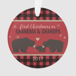 プレイパーソナライズされたド祖父母のアクリルオーナメント オーナメント