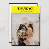 プレイビルにインスパイアされた感謝カード サンキューカード (正面/裏面)