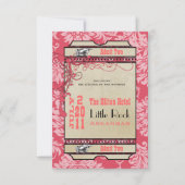 プレイビルチケットRSVP (3.5 x 5) 招待状 (正面)