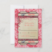 プレイビルチケットRSVP (3.5 x 5) 招待状 (裏面)