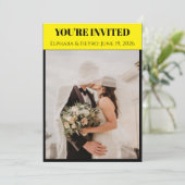 プレイビル風結婚式招待状 招待状 (スタンド正面)