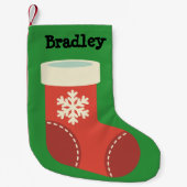 プレイフルクリスマスストッキングインストッキング スモールクリスマスストッキング (正面)