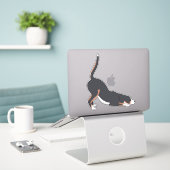 プレイボウスイッシーステッカー シール (デスク上のノートパソコン)