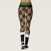 プレイモダンド小妖精や小人サンタ衣装カワイトおもしろいクリスマス レギンス (裏面)