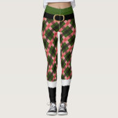 プレイモダンド小妖精や小人サンタ衣装カワイトおもしろいクリスマス レギンス (正面)