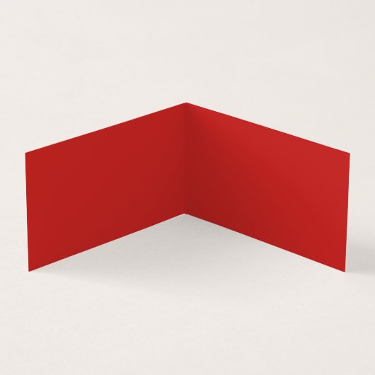 プレイモダンンミニマリスト赤白プロフェッショナル 名刺 (内部)