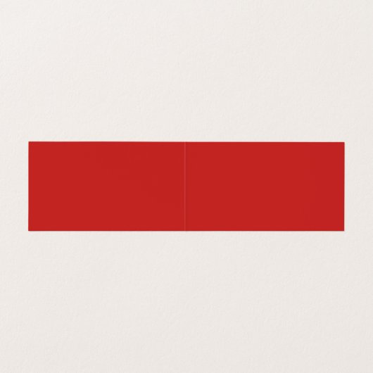 プレイモダンンミニマリスト赤白プロフェッショナル 名刺 (内部フラット)