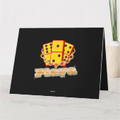 プレイヤシャツドミノおもしろいゲームプレイヤードミノ カード (裏面)