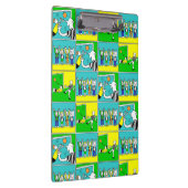 プレイヤーとファンとのサッカーテーマ クリップボード (右)