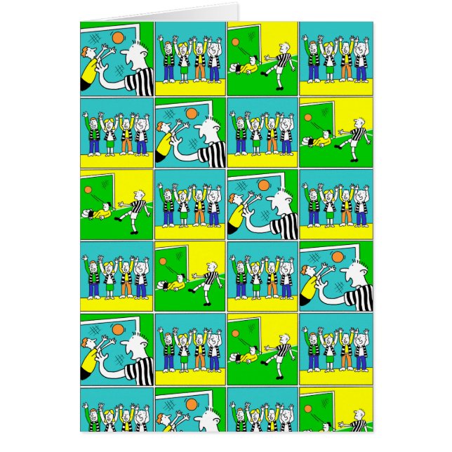 プレイヤーとファンとのサッカーデザイン (正面)