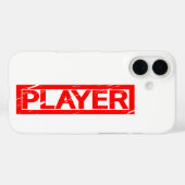 プレイヤーのスタンプ Case-Mate iPhoneケース (裏面 (横))
