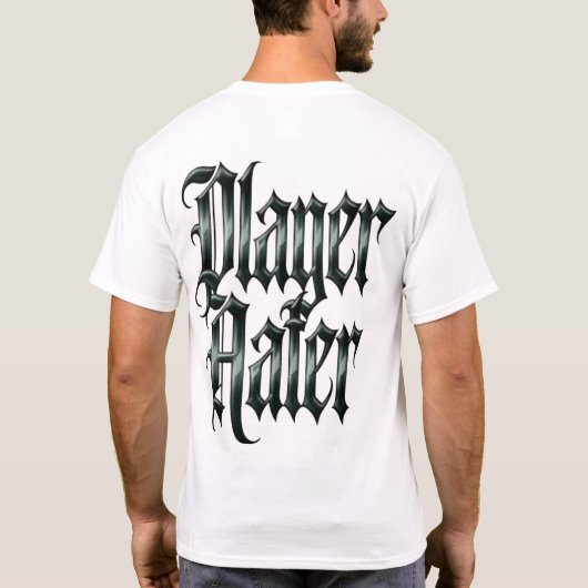 プレイヤーハイター Tシャツ (裏面)