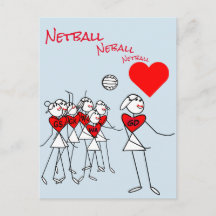 プレイヤーポジションLove Netball GDクリップアートポスト