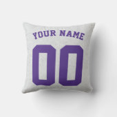 プレイヤー名と番号、スリープ食べホッケー遊ス クッション (裏面)