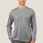 プレイヤー名ジャージー番号グレーメン長袖 トライブレンドTシャツ (正面)