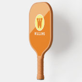 プレイヤー名タンカラーピックボールパドル ピックルボールラケット (左)