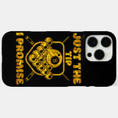 プレイヤー用のビリヤード引用文 Case-Mate iPhoneケース (裏面 (横))