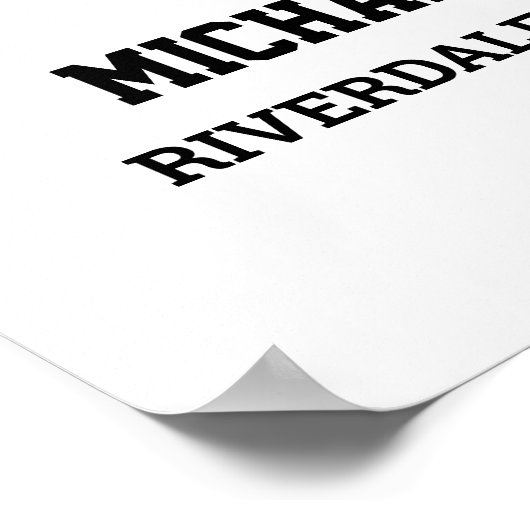 プレイヤー番号9シニアスポーツチーム写真コラージュ ポスター (角)