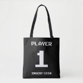 プレイヤー1ゲーマーデザイン トートバッグ (正面)