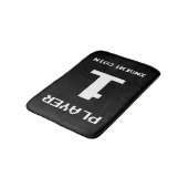 プレイヤー1ゲーマーデザイン バスマット (アングル)