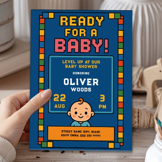 プレイヤー1: ベイビーアーケードバッシュ 招待状