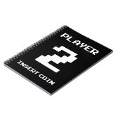 プレイヤー2ゲーマーデザイン ノートブック (左側)