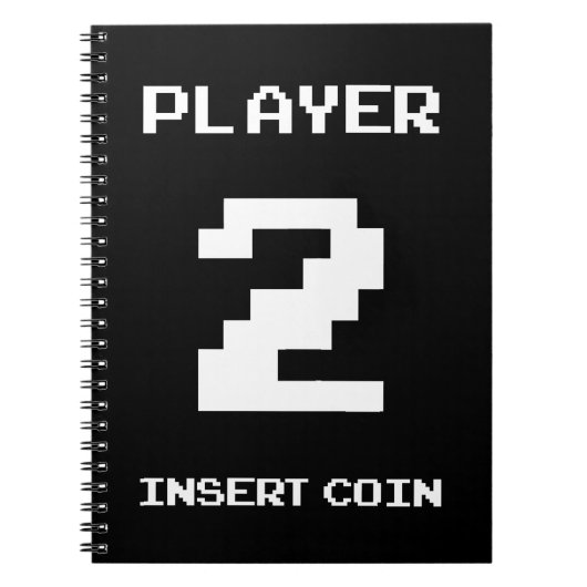 プレイヤー2ゲーマーデザイン ノートブック (正面)