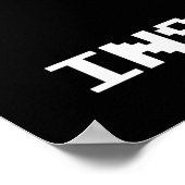 プレイヤー2ゲーマーデザイン ポスター (角)