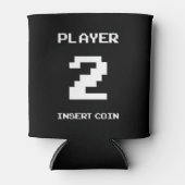 プレイヤー2ゲーマーデザイン 缶クーラー (正面)