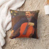 プレイヤー シュネクルードの肖像 ポール・ゴーガン クッション (ブランケット)