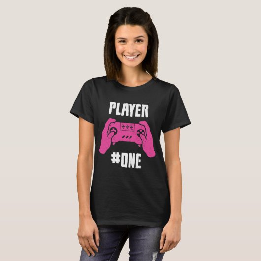 プレイヤー#ワン ゲーミング Tシャツ (正面フル)