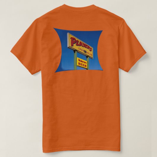 プレイヤー Tシャツ (デザイン裏面)